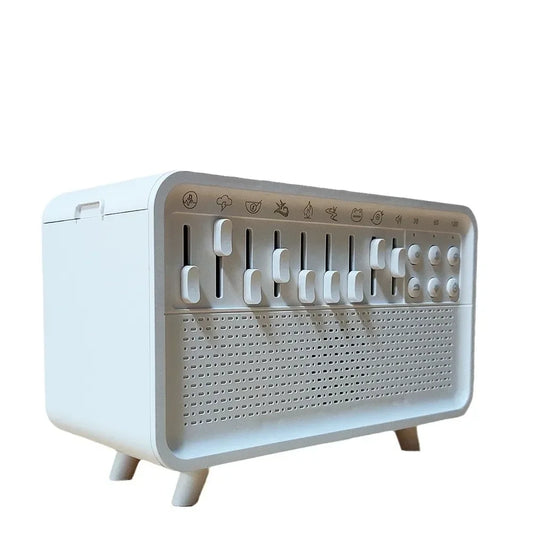4-in-1 HiFi Bluetooth Speaker – White Noise Sleep Aid, Night Light & Humidifier