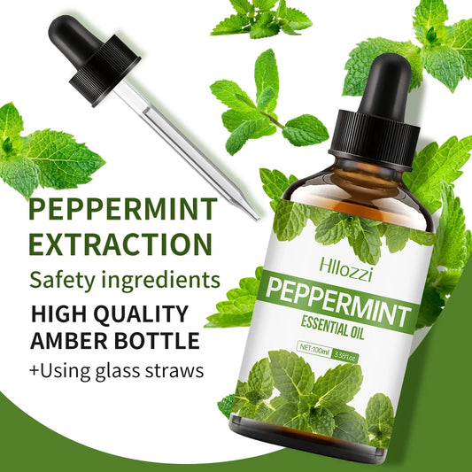 Peppermint Body Massage Essential Oil – For Massage, Aromatherapy, Spa & DIY Use