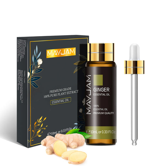 10ML Aromatherapy Essential Oils – Lavender, Rose, Eucalyptus, Jasmine, Vanilla & More (Supports Dropshipping)