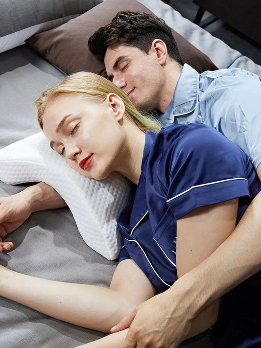 Couple Memory Foam Arm Pillow