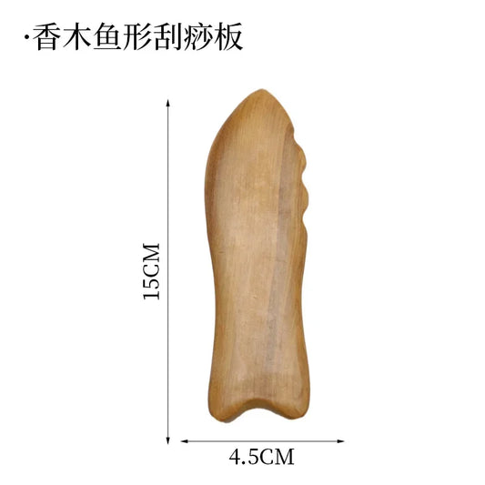 Wood Trigger Point Massage & Gua Sha Tools – Professional Lymphatic Drainage & Wood Therapy for Back, Leg, Hand & Face