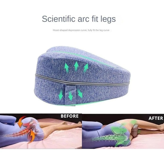 Revoget Alignment Pillow – Sciatica & Hip Pain Relief for Side Sleepers