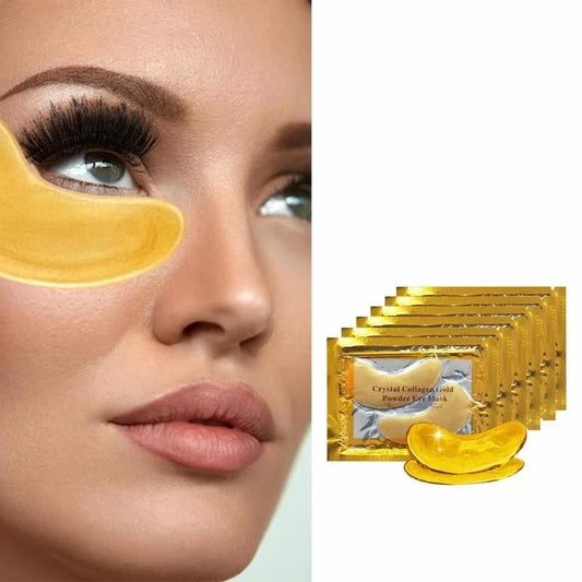 InniCare Crystal Collagen Gold Eye Mask – 50/60/80/100 Pcs