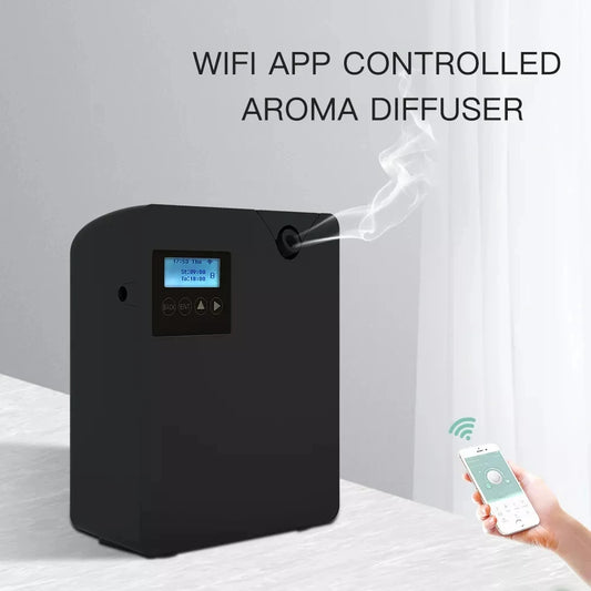 Smart Aroma Diffuser – App-Controlled Scenting Device for Home, Hotel & Office Aromatherapy
