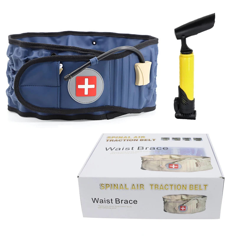 Lumbar Decompression Back Belt – Air Traction Brace for Spinal Relief - Image 11