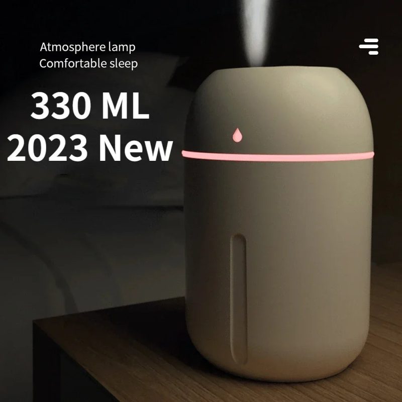 330ML USB Ultrasonic Aromatherapy Humidifier