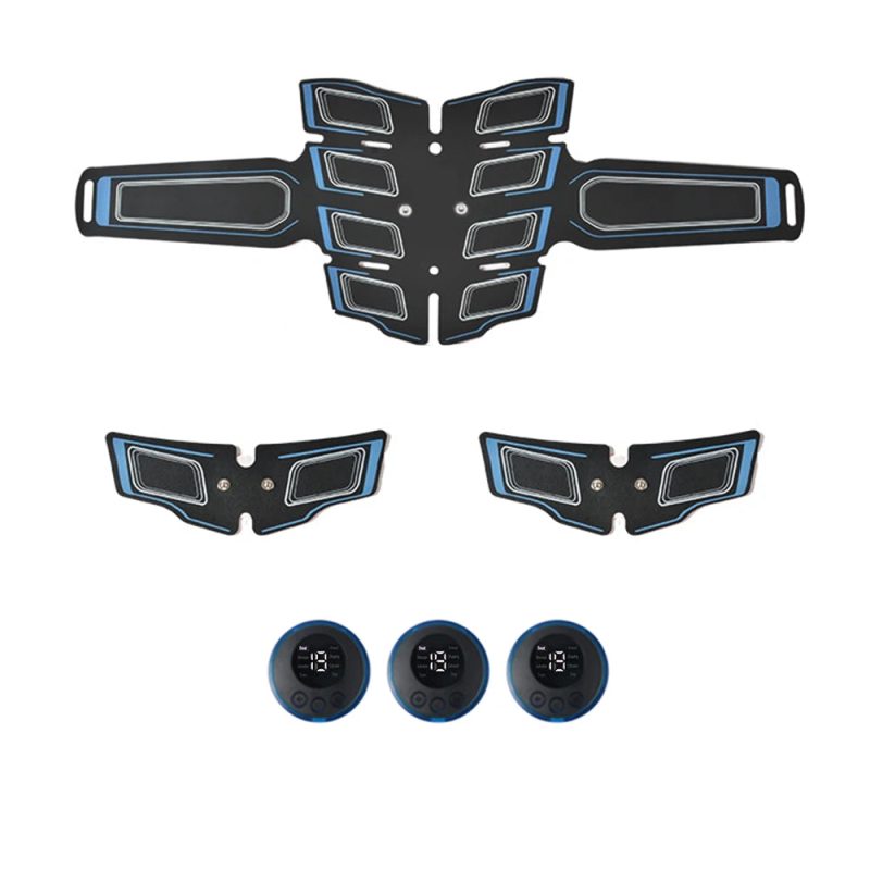USB Rechargeable Abdominal Muscle Trainer – Portable EMS Fitness Belt - Image 6