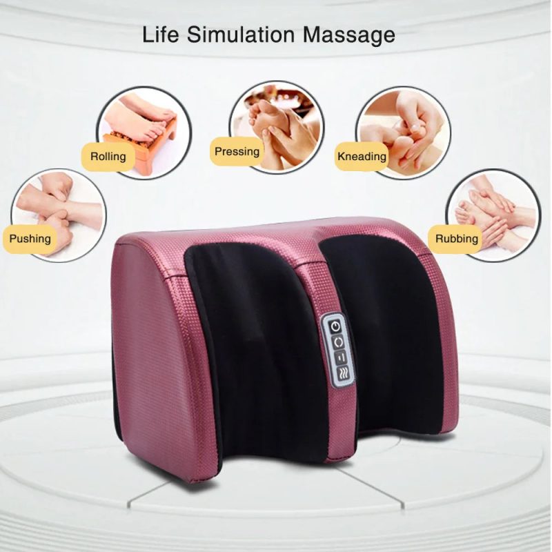 Electric Foot Massager – Heating Therapy Shiatsu Kneading Roller for Muscle Relaxation & Pain Relief - Image 6