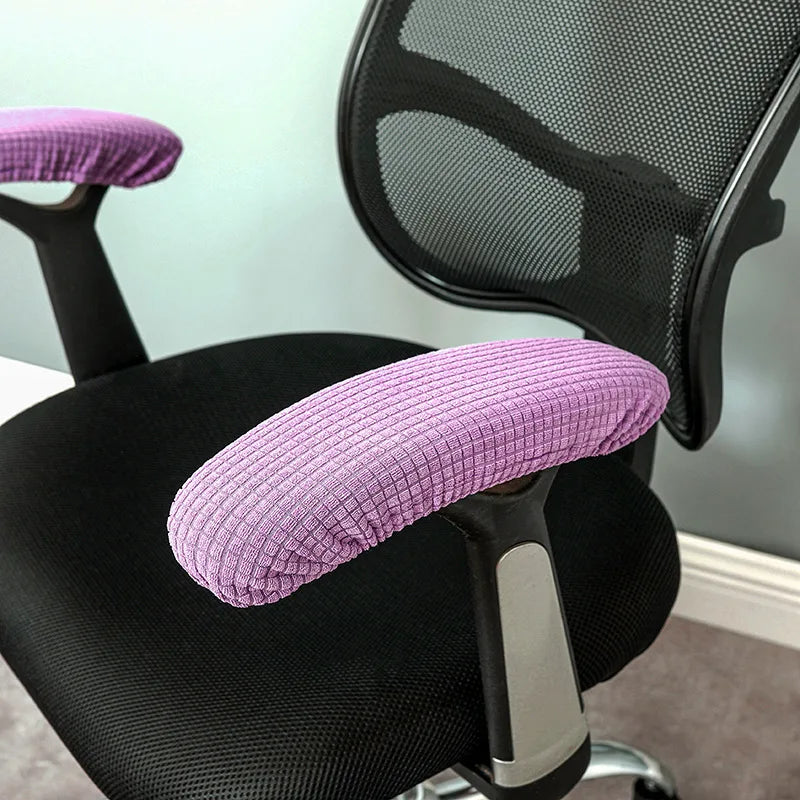 Office Chair Armrest Covers – Removable & Waterproof Fabric (1 Pair) - Image 18