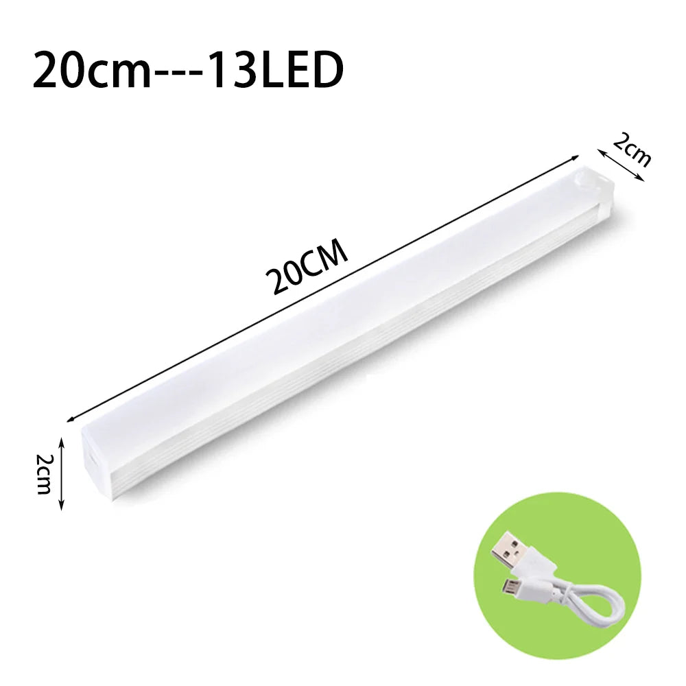 LED Motion Sensor Night Light – Type-C Rechargeable, Wireless Backlight for Cabinet, Wardrobe, Staircase & Kitchen - Image 9