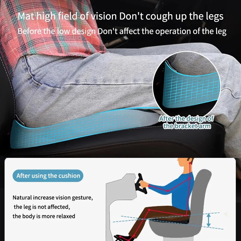 Orthopedic Memory Foam Prostate Cushion – Non-Slip Seat for Tailbone, Sciatica & Back Pain Relief - Image 5