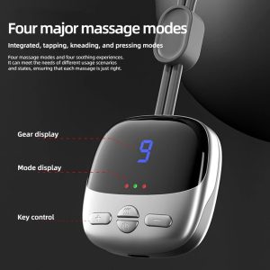Mini Smart Hanging Neck & Shoulder Massager – Portable Hot Compress Cervical Spine Relaxation Device