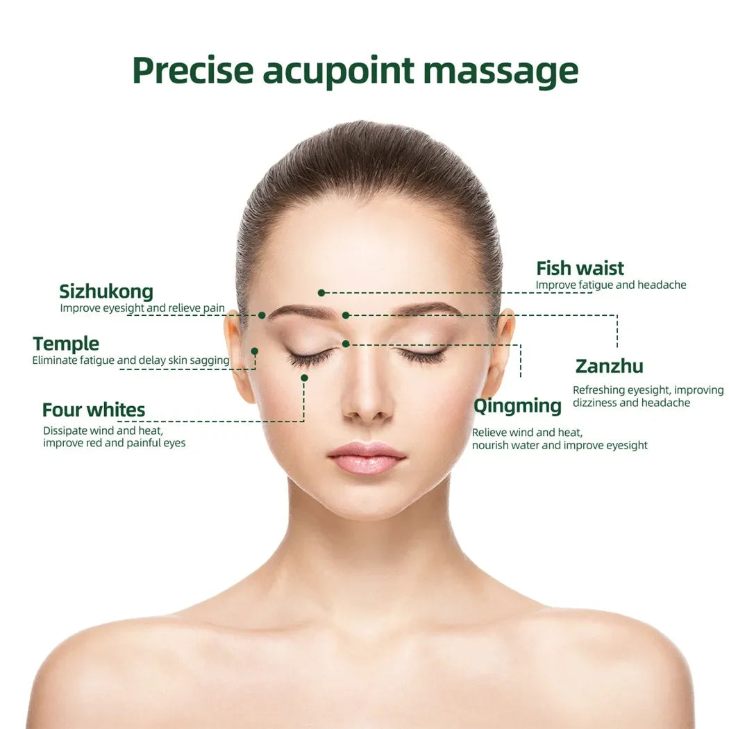 Smart Eye Massager – Magnetic Therapy & Vibration with 9 Modes for Eye Fatigue Relief - Image 3