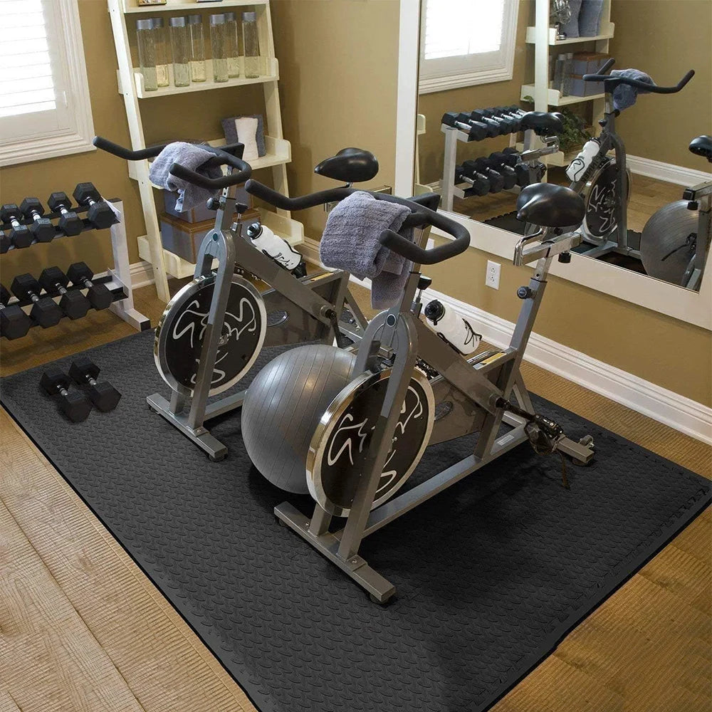 Puzzle Fitness Mat – EVA Interlocking Foam Floor Tiles for Yoga, Home Gym & Kids' Play Area - Image 3