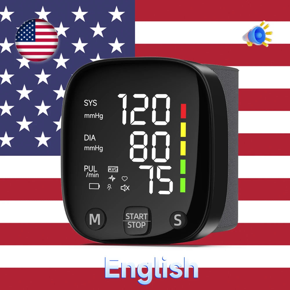 Yongrow Rechargeable Digital Wrist Blood Pressure Monitor – Tonometer & Heart Rate Meter - Image 12