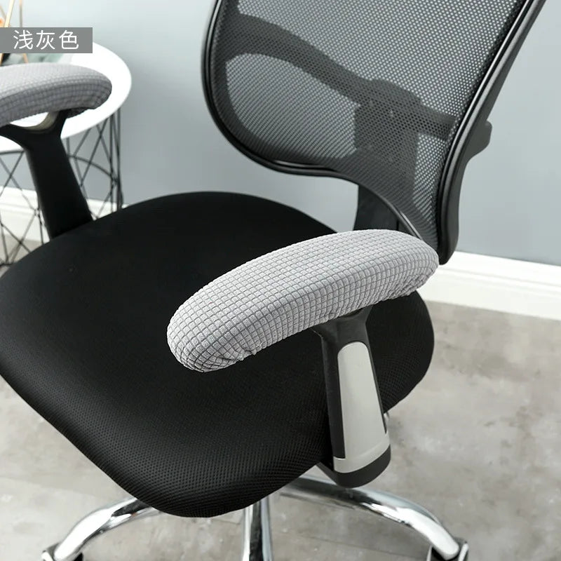 Office Chair Armrest Covers – Removable & Waterproof Fabric (1 Pair) - Image 7
