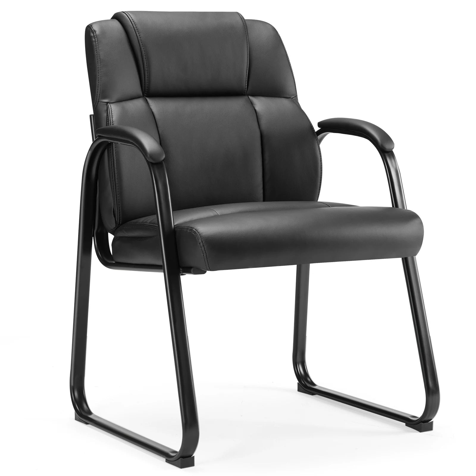 JHK Ergonomic PU Leather Chair – Padded Gaming & Living Room Seat with Armrests - Image 8