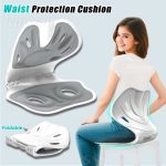 Ergonomic Back Support Cushion – Posture Corrector & Back Pain Relief
