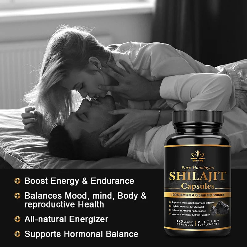 Himalaya Shilajit Capsules – Original Formula with Trace Minerals & Fulvic Acid for Energy, Strength & Immunity - Image 3