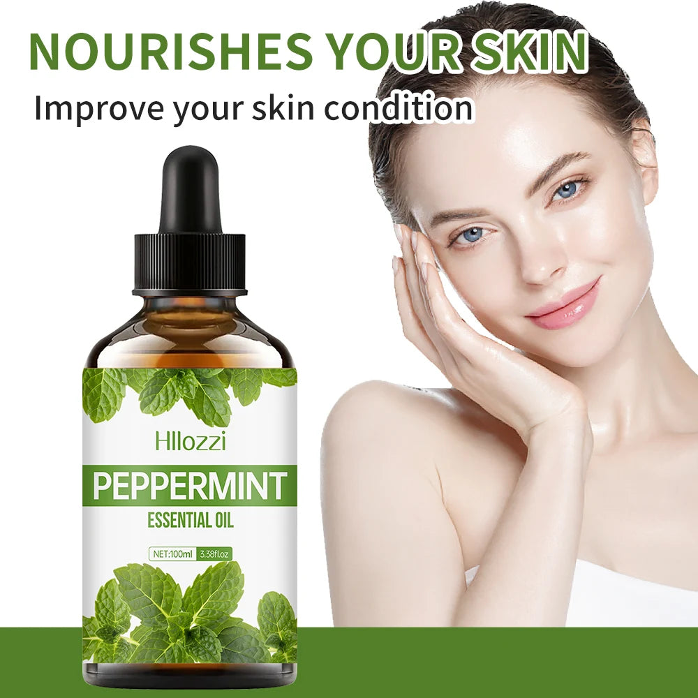 Peppermint Body Massage Essential Oil – For Massage, Aromatherapy, Spa & DIY Use - Image 4