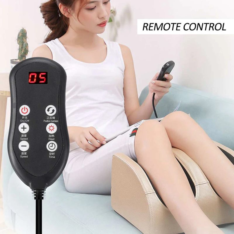 Electric Foot Massager – Heating Therapy Shiatsu Kneading Roller for Muscle Relaxation & Pain Relief - Image 8