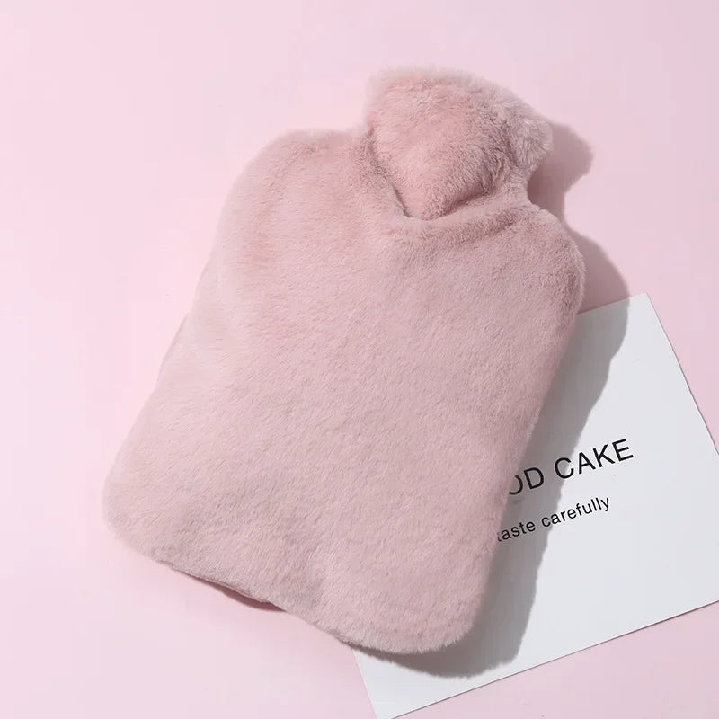 Winter Hot Water Bottle 1L/2L – Plush Foot Warmer & Belly Warmer Bag - Image 8