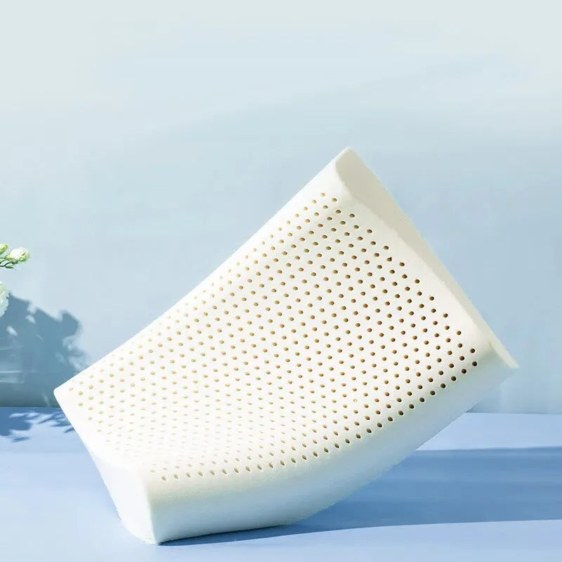 Thai Natural Latex Pillow – Cervical Memory Pillow for Adults & Home Use - Image 9