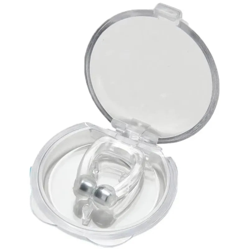 Anti Snore Silicone Nose Clip – Magnetic Snoring Relief Device with Case - Image 7