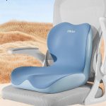 "L" Shape Memory Foam Cushion – Ergonomic Pain Relief Support