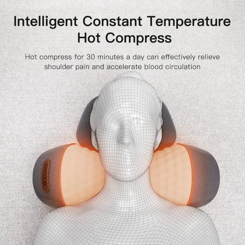 Electric Neck Massager Pillow – Cervical Support with Heat & Vibration Therapy - Image 5