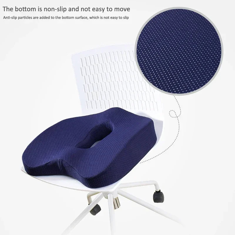 Orthopedic Memory Foam Cushion Set – Full Support for Coccyx, Lumbar & Hips - Image 4
