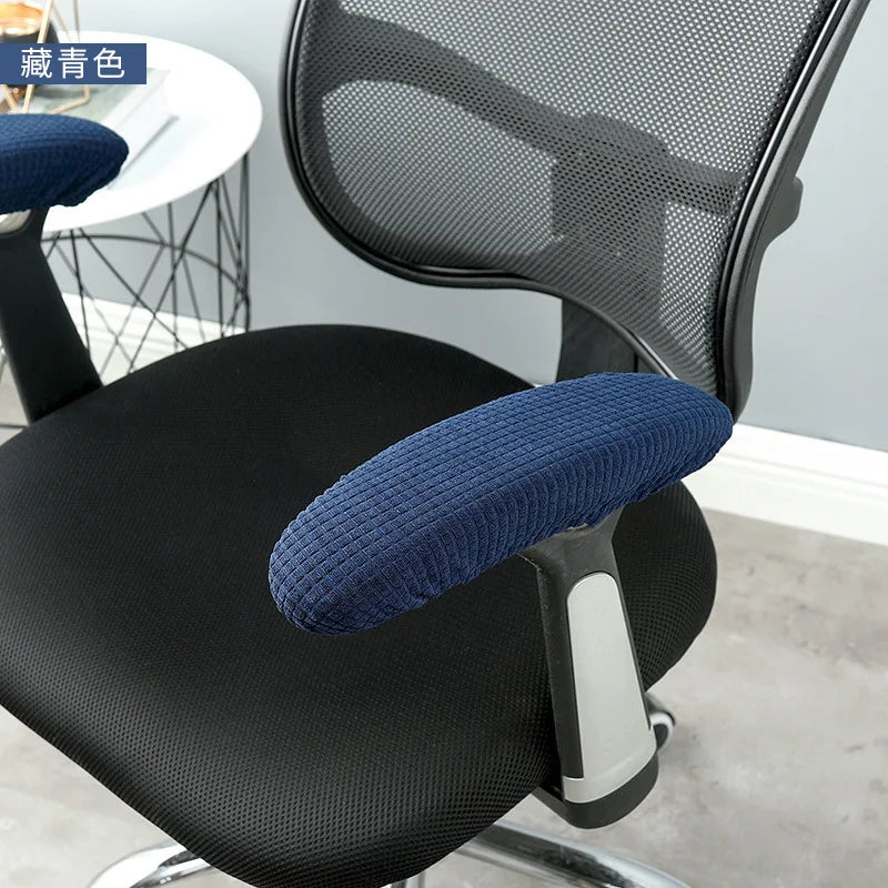 Office Chair Armrest Covers – Removable & Waterproof Fabric (1 Pair) - Image 11