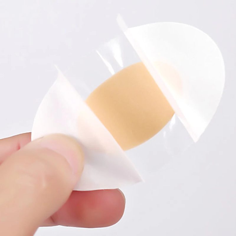 100PCS Pain Relief Gel Heel Protectors – Hydrocolloid Adhesive Blister Pads for Foot Care - Image 5