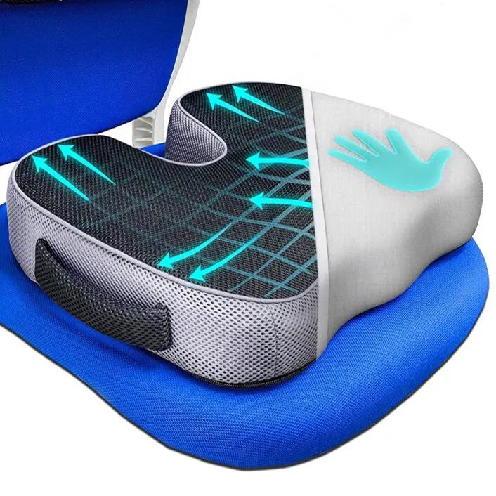Memory Foam Prostate Cushion – Non-Slip Seat for Tailbone, Sciatica & Back Pain Relief - Image 6