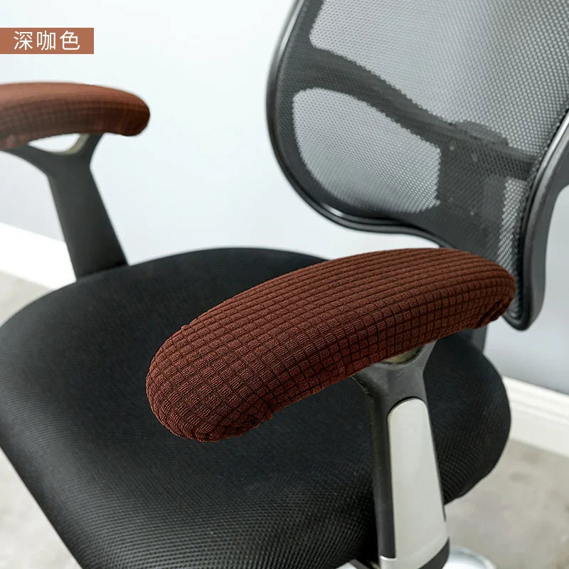 Office Chair Armrest Covers – Removable & Waterproof Fabric (1 Pair) - Image 10