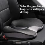 Orthopedic Memory Foam Prostate Cushion – Non-Slip Seat for Tailbone, Sciatica & Back Pain Relief