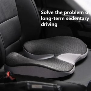 Orthopedic Memory Foam Prostate Cushion – Non-Slip Seat for Tailbone, Sciatica & Back Pain Relief