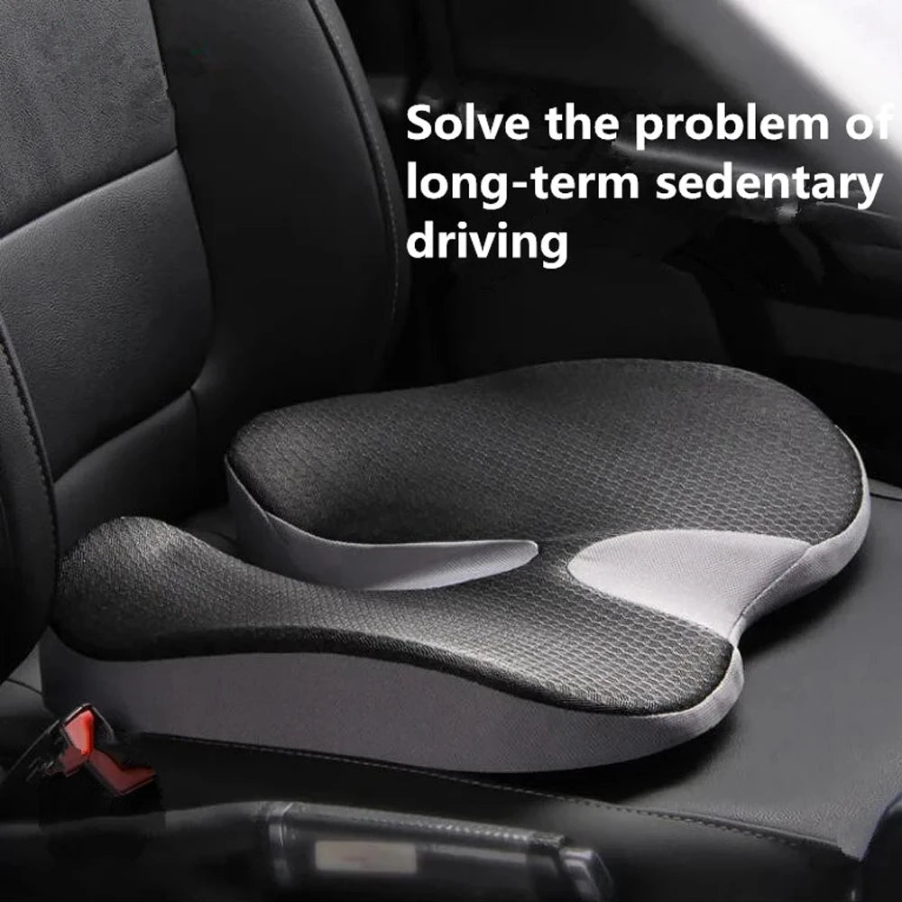 Orthopedic Memory Foam Prostate Cushion – Non-Slip Seat for Tailbone, Sciatica & Back Pain Relief
