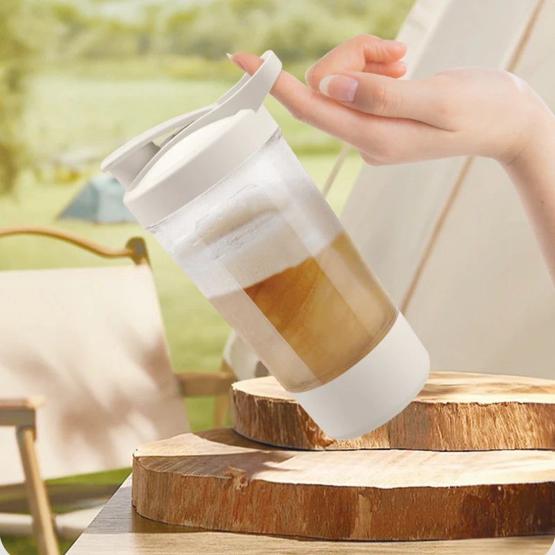 USB Rechargeable Self-Stirring Shaker Cup – Portable Mixer for Protein & Meal Replacement Shakes - Image 2