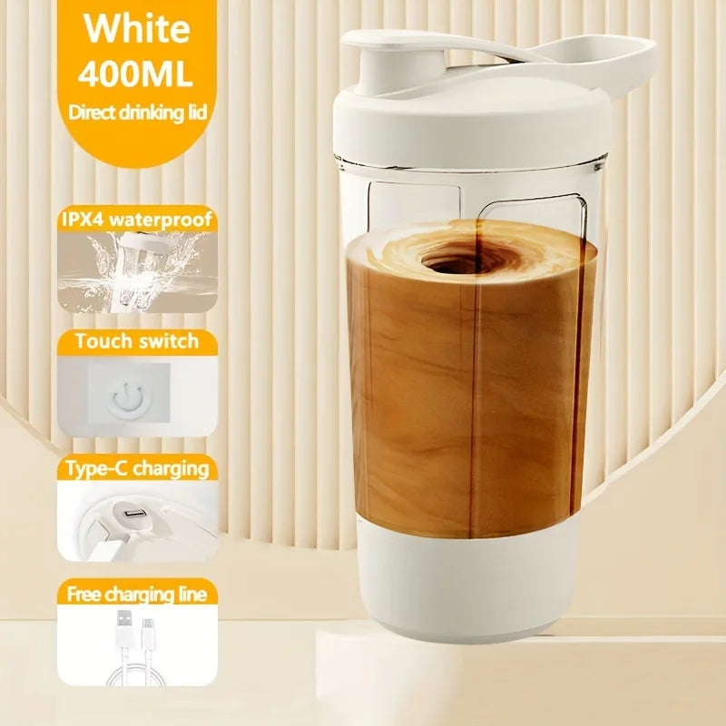 USB Rechargeable Self-Stirring Shaker Cup – Portable Mixer for Protein & Meal Replacement Shakes - Image 10