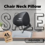 Ergonomic Chair Neck Pillow – Universal Headrest Cushion for Office Chairs