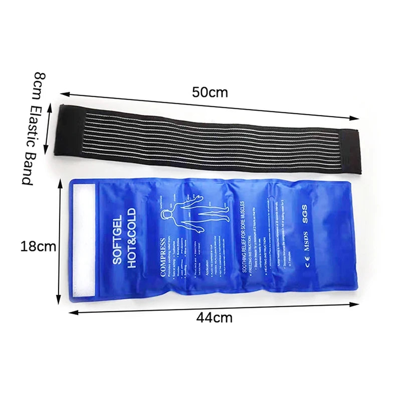 Reusable Hot & Cold Gel Pack – 1PCS Therapy Pad for First Aid, Sports Injuries & Muscle Pain Relief - Image 3