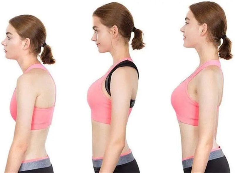 Adjustable Back & Shoulder Posture Corrector Belt - Image 5