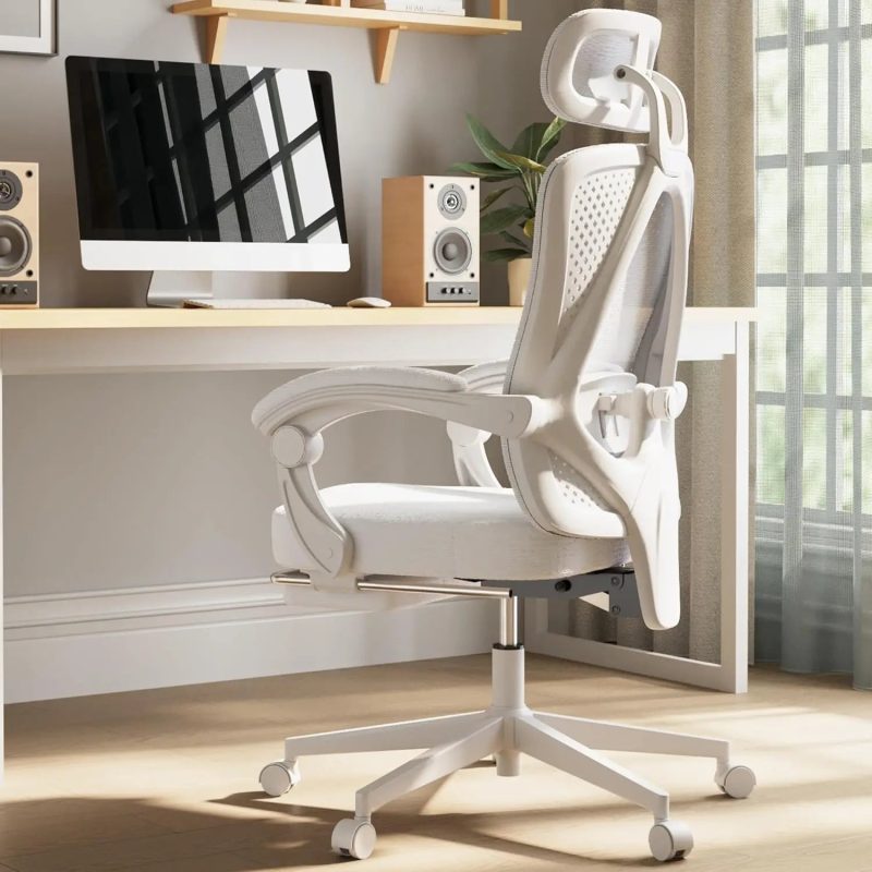 Dowinx Ergonomic Mesh Office Chair – Pocket Spring Seat with Adjustable Lumbar & Headrest - Image 8