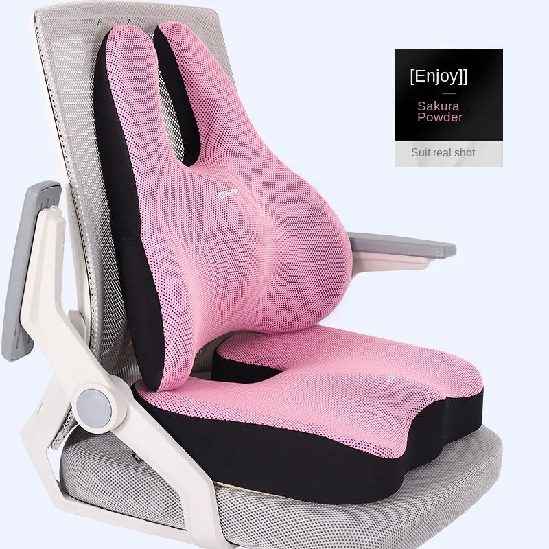 Memory Foam Seat & Backrest Cushion – Orthopedic Support for Office, Car & Home Use - Image 6