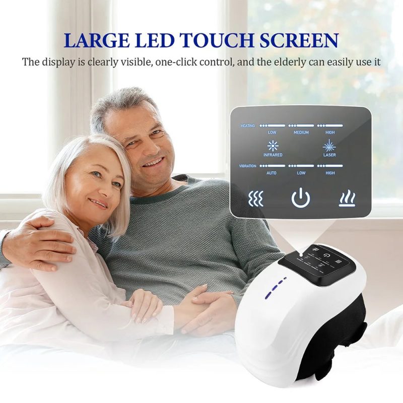Foreverlily Smart Knee Massager – Electric Vibration & Air Pressure Therapy for Knee, Elbow, and Shoulder - Image 5