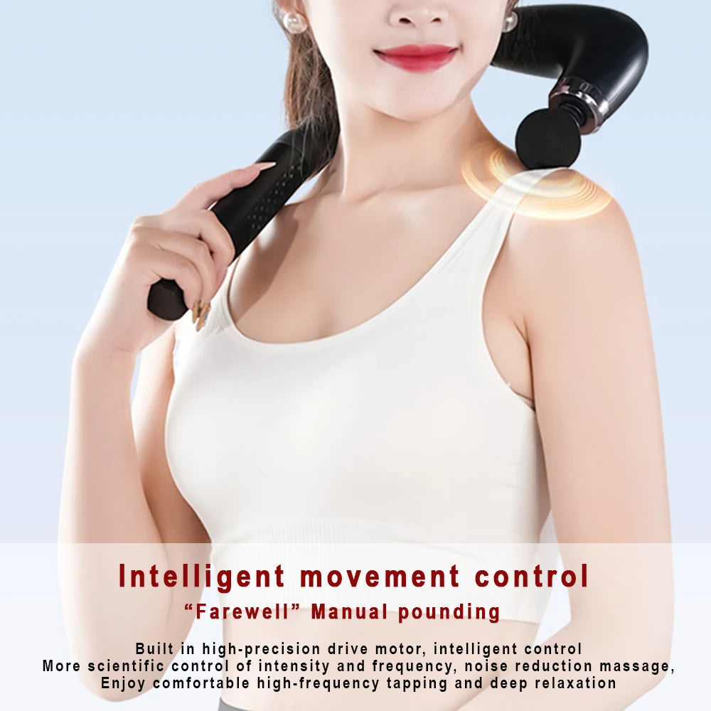 Fascia Massage Gun with Extended Handle - Image 2