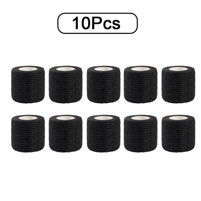 10 Rolls Athletic Wrap Tape – Self-Adhesive Elastic Bandage for Sports & Tattoo Care - Image 10
