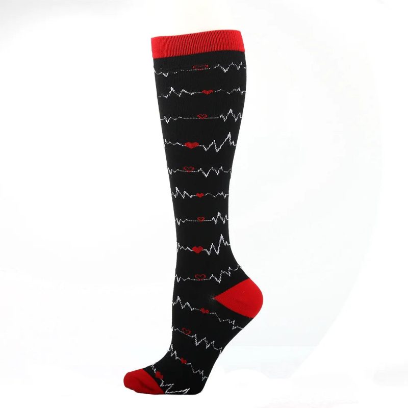 1 PCS Unisex Compression Stockings – Medical & Athletic Support for Edema, Diabetes, Varicose Veins, and Sports - Image 20
