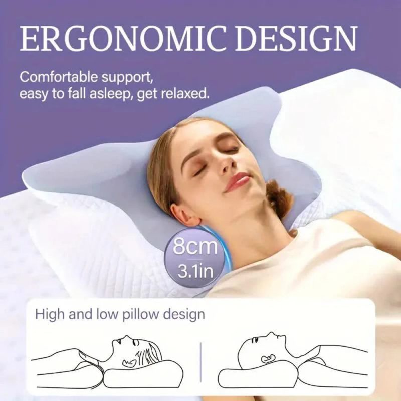 Butterfly-Shaped Memory Foam Neck Pillow - Image 2